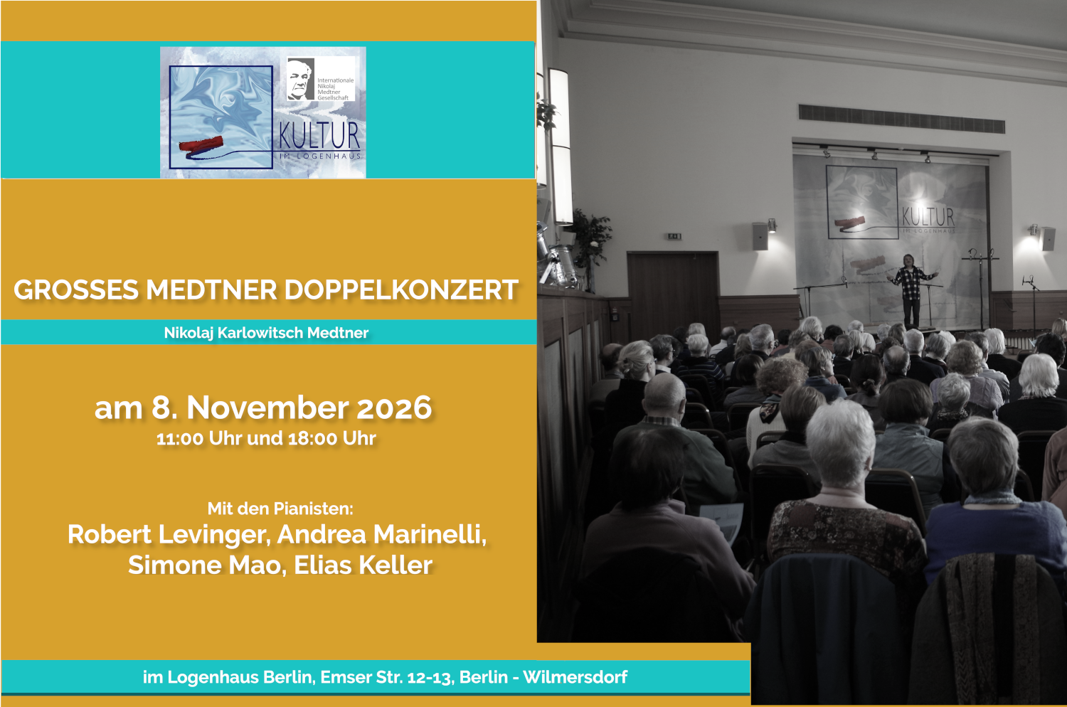 Berlin Doppelkonzert Medtner
